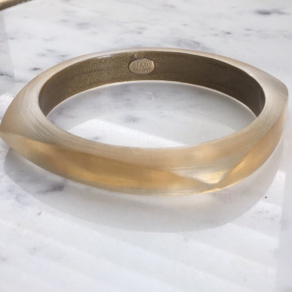 Alexis Bittar Jewelry - Alexis Bittar Soft Square Bangle Bracelet in Gold